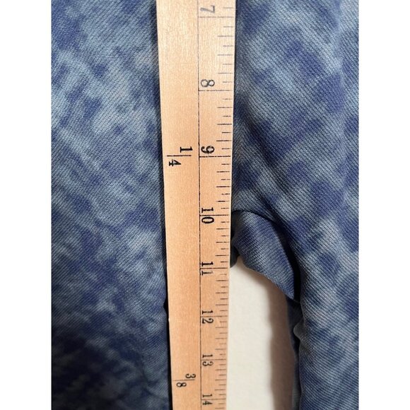 Spanx Blue Tie Dye Look at me now High Wiasted Seamless cropped Legging sz 1X - Picture 6 of 8